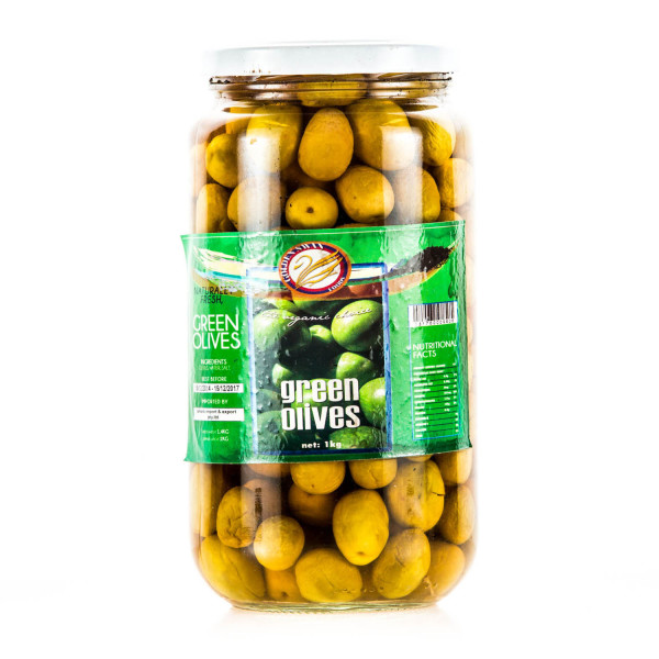 Golden Swan Green Olives 1kg